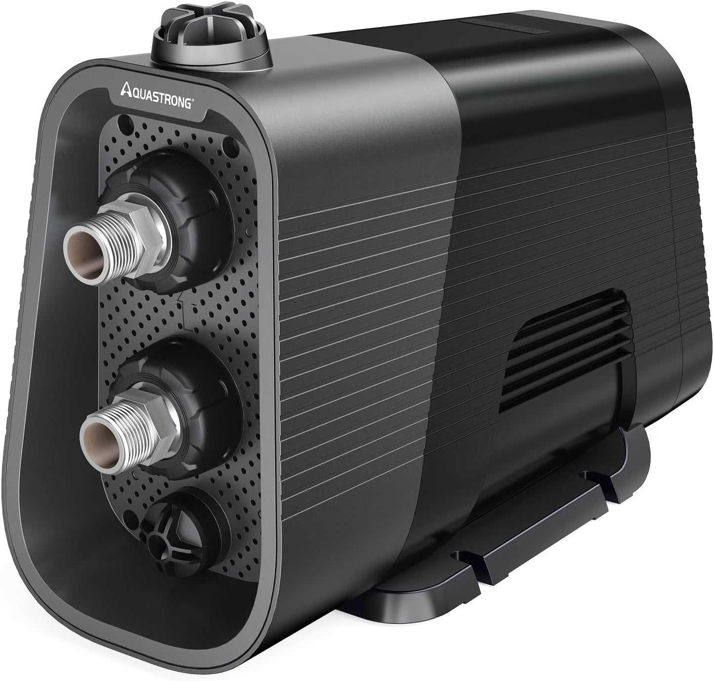 Aquastrong Smart 45 Whole House Water Pressure Booster Pump 80 PSI, 115V Automatic Variable Speed, Constant Pressure, Integrated Design, Self-Priming, for Home, Apartment, Shower, Garden, Shallow Well