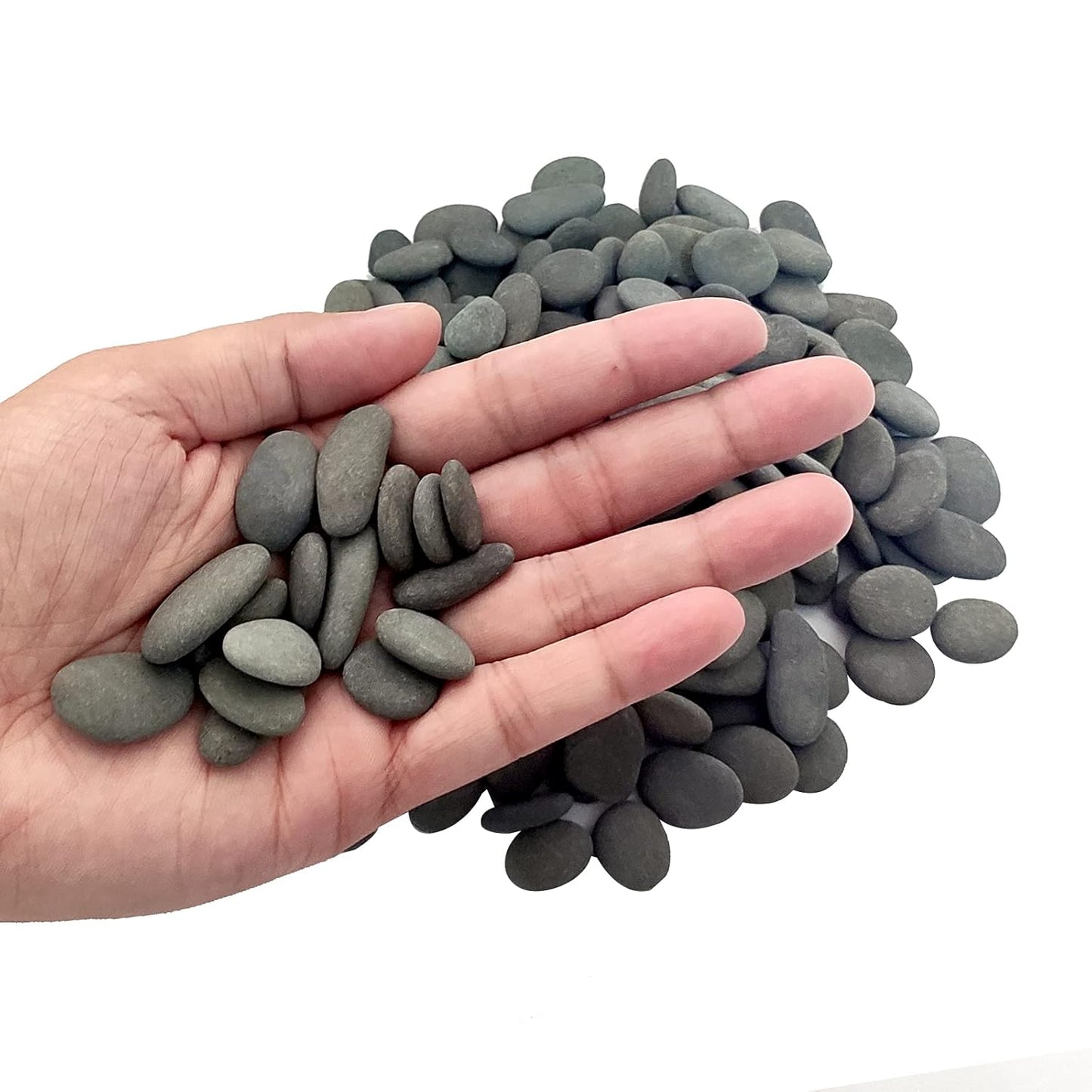 Hand Picked Miniature Painted Rocks, Smooth Pebbles for Craft Petroglyphs, Home Decor, Painting Activities 0.4-1.0 inch Natural River Small Rocks, Suitable for DIY Projects 200pcs