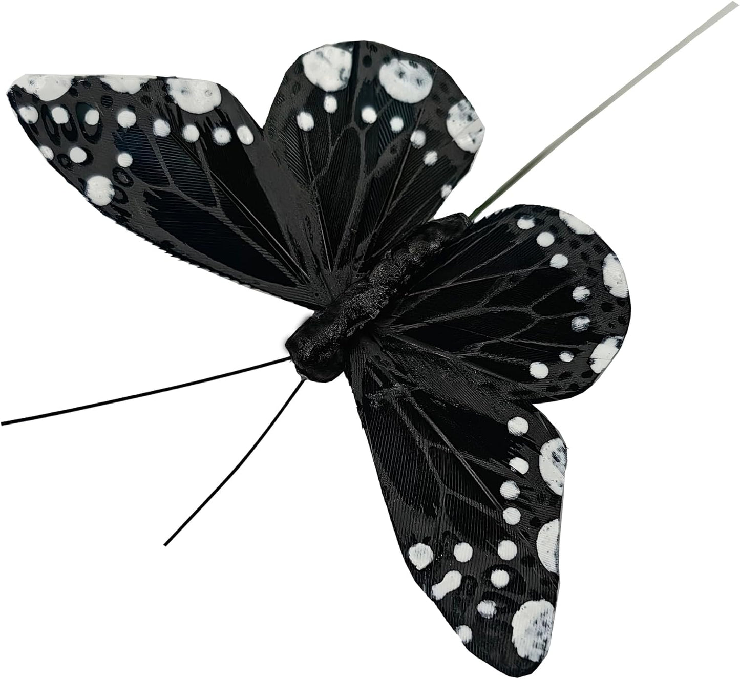 YCHTEWY- 12 pcs Black Butterflies Party Decorations Halloween Decoration Home Decoration…