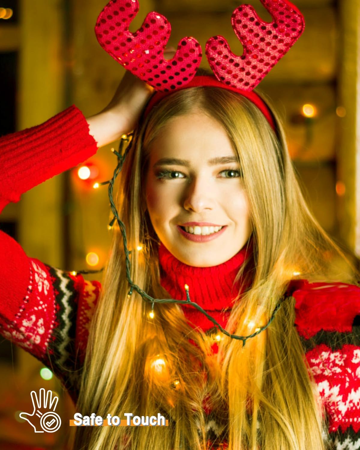 Upgrade Solar String Lights for Outside 2 Pack Total 180FT 500LED Solar Christmas Lights Outdoor with 8 Modes, IP65 Waterproof Outdoor Twinkle Light, Garden Tree Party Christmas Decoration, Warm White