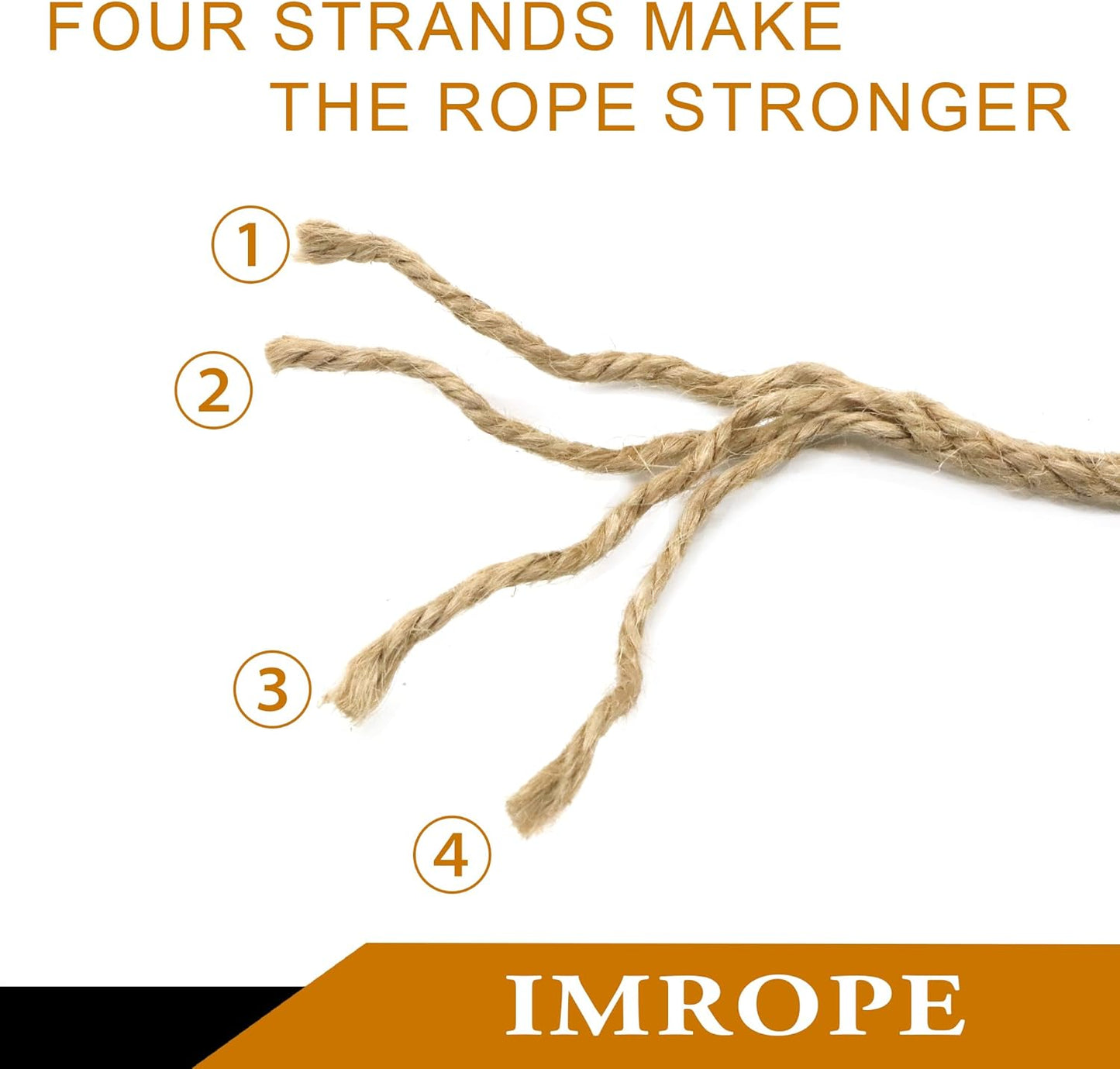 3mm x 500 Feet Natural Jute Rope, Twine for Gardening Tomato Climbing Plant Tie Floristry Crafts Gift Wrapping Packing Decor