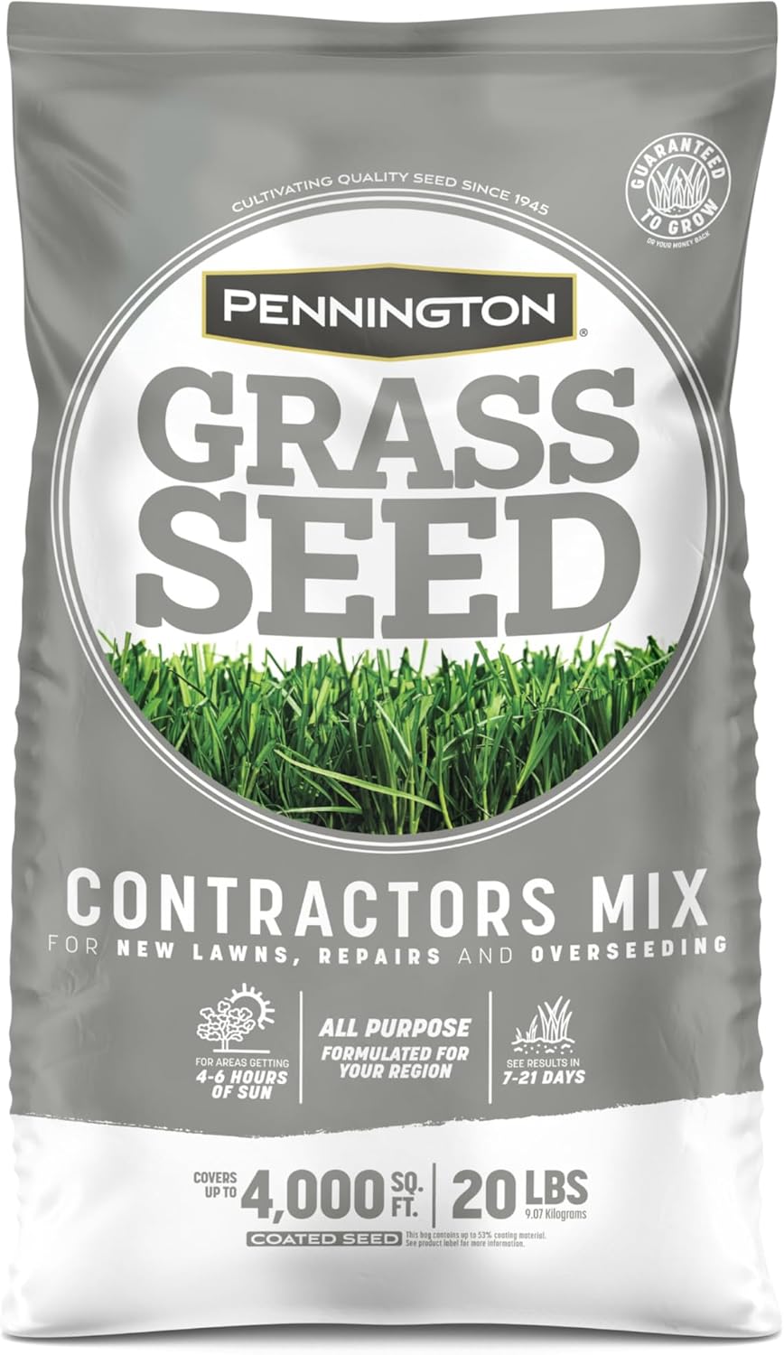 Pennington Contractors Grass Seed Mix Central 20 lb