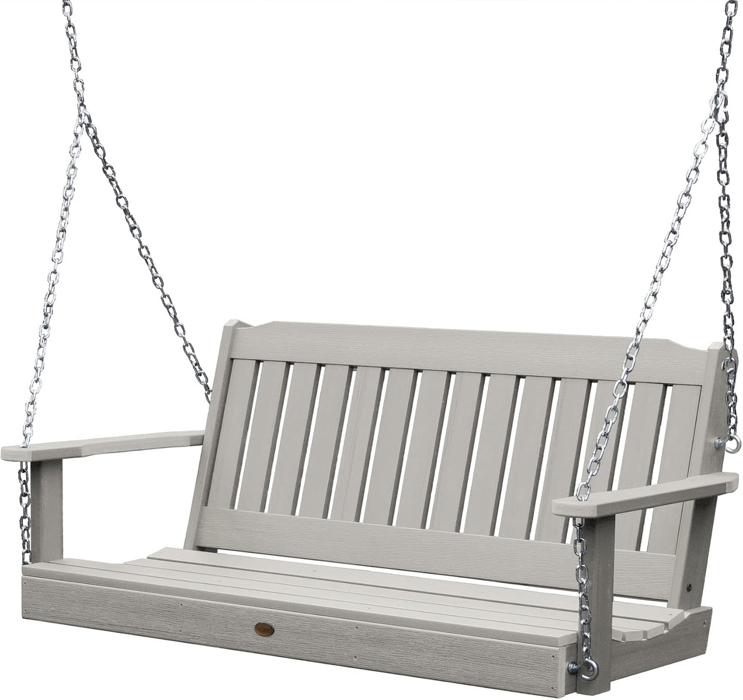 highwood Lehigh Porch Swing, 5 Feet, Harbor Gray
