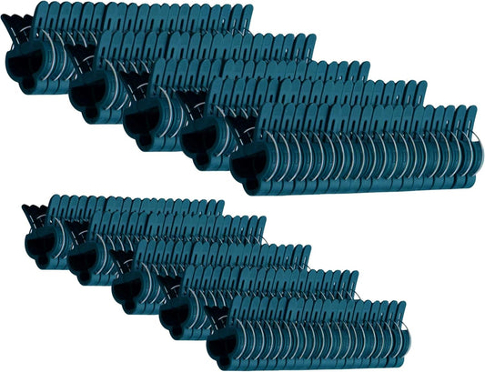 100 Piece Garden Plant and Vine Support Clips, (Pack of 100 Large)