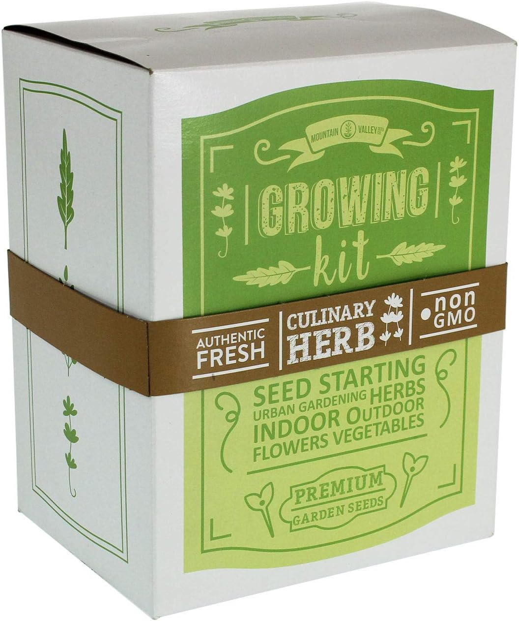 Culinary Indoor Herb Garden Starter Kit | Premium Herb Seeds | 18 Non-GMO Varieties | Grow Cooking Herbs & Spices | Seeds: Mint, Basil, Fennel, Anise, Rosemary, Dill, Mustard, More