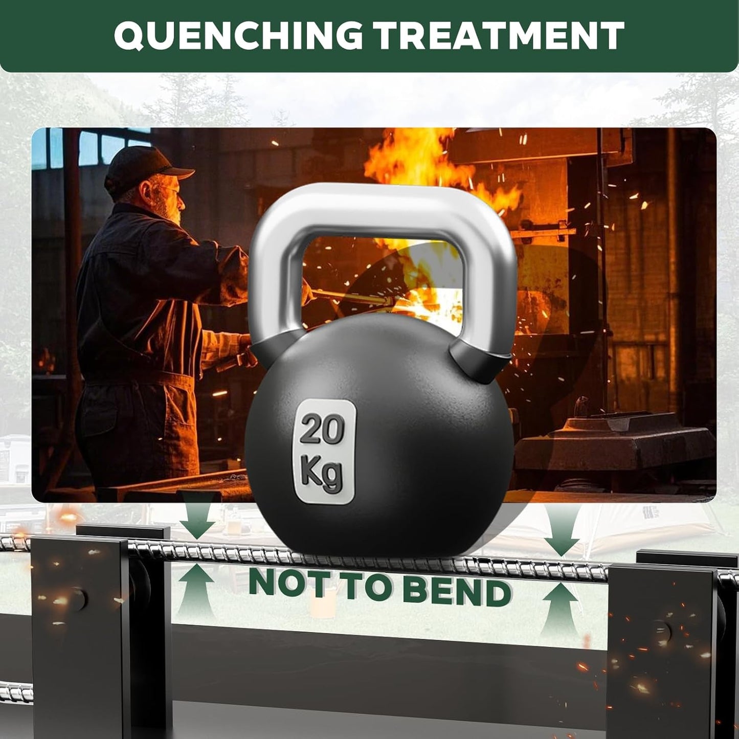 20 Pieces 12 Inch Long 1/4In Diameter Heavy Duty J Hooks,Heavy Duty Rebar Metal Fence Ground Garden Tent Stakes,Ground Spikes Anchors for Fencing,Outdoor Chicken Wire Trellis Stakes,Anti-Rust Silver