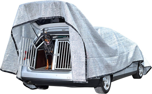 10×12FT Shade Cloth-80% Aluminum Sunblock Neting,Durable Mesh Tarp with Grommets,Shade Cloth for Garden,Car, Outdoor Pergola,Greenhouse,Chicken Coop and Dog Kennel(Silver)