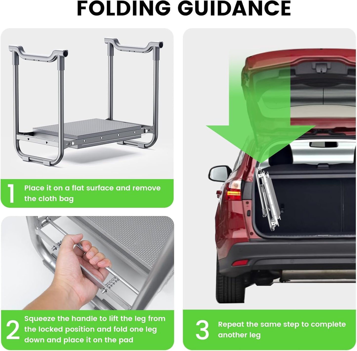 Upgraded Kneeler and Seat - Thicken & Widen Soft Kneeling Pad, Heavy Duty Gardening Stool with 2 Tool Bags & 4 Garden Tools, Gifts for Women, Men & Seniors