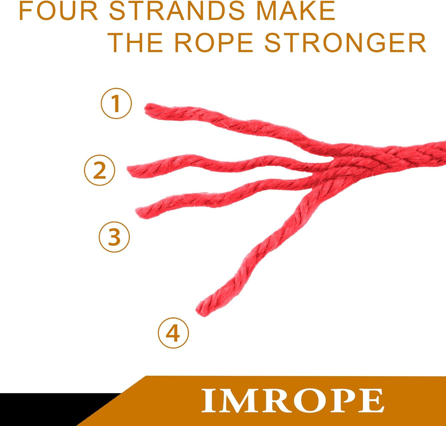 6mm x 200 Feet Red Jute Rope, Twine for Gardening Tomato Climbing Plant Tie Floristry Crafts Gift Wrapping Packing Decor