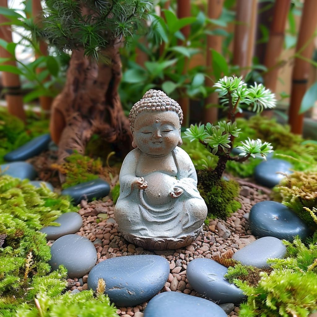 HappyFiller 2-5mm Decorative Succulent Cactus Gravel,Terrarium Small Rocks,Indoor Plants Orchid Soil Cover Stones,Candle Holder Vase Filler Decor Pebbles,1.1 LB Brown