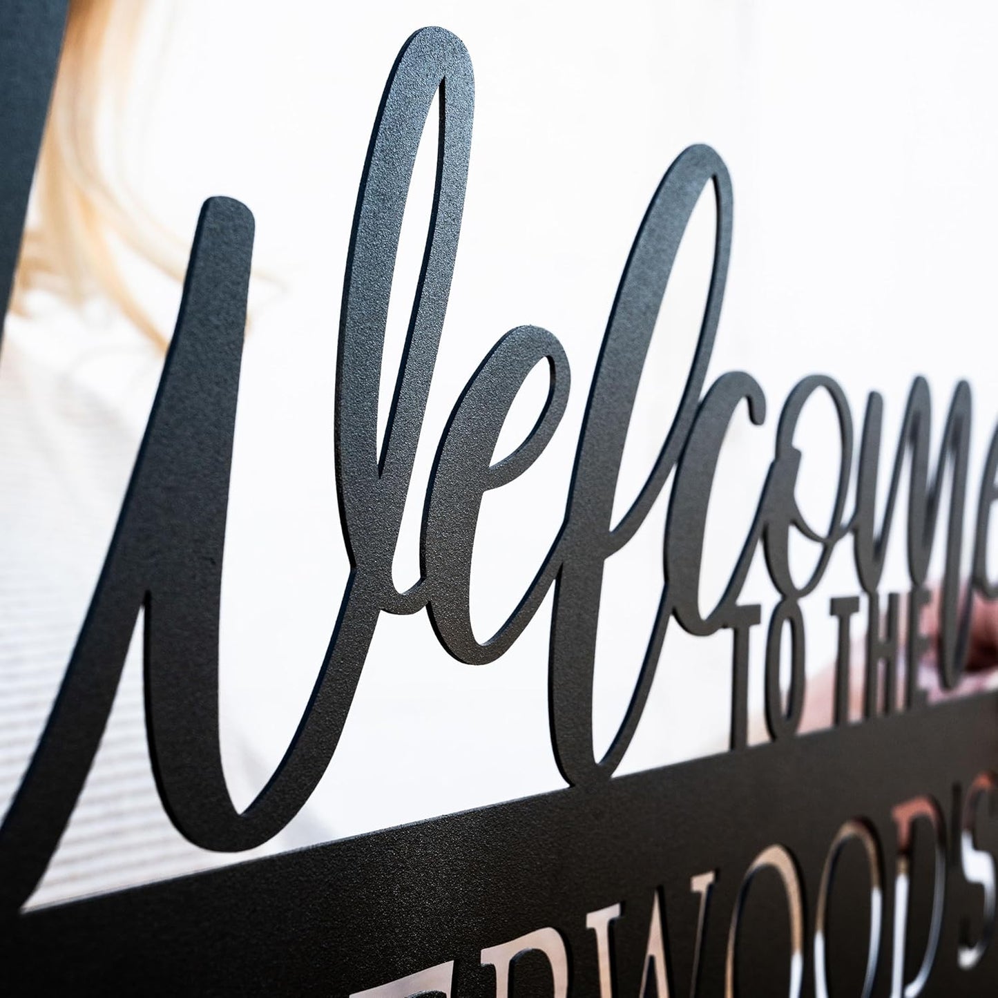 Personalized Welcome Name Sign Outdoor Last Name Sign Personalized Family Name Sign Custom Home Decor Custom Wedding Gift Housewarming Gift