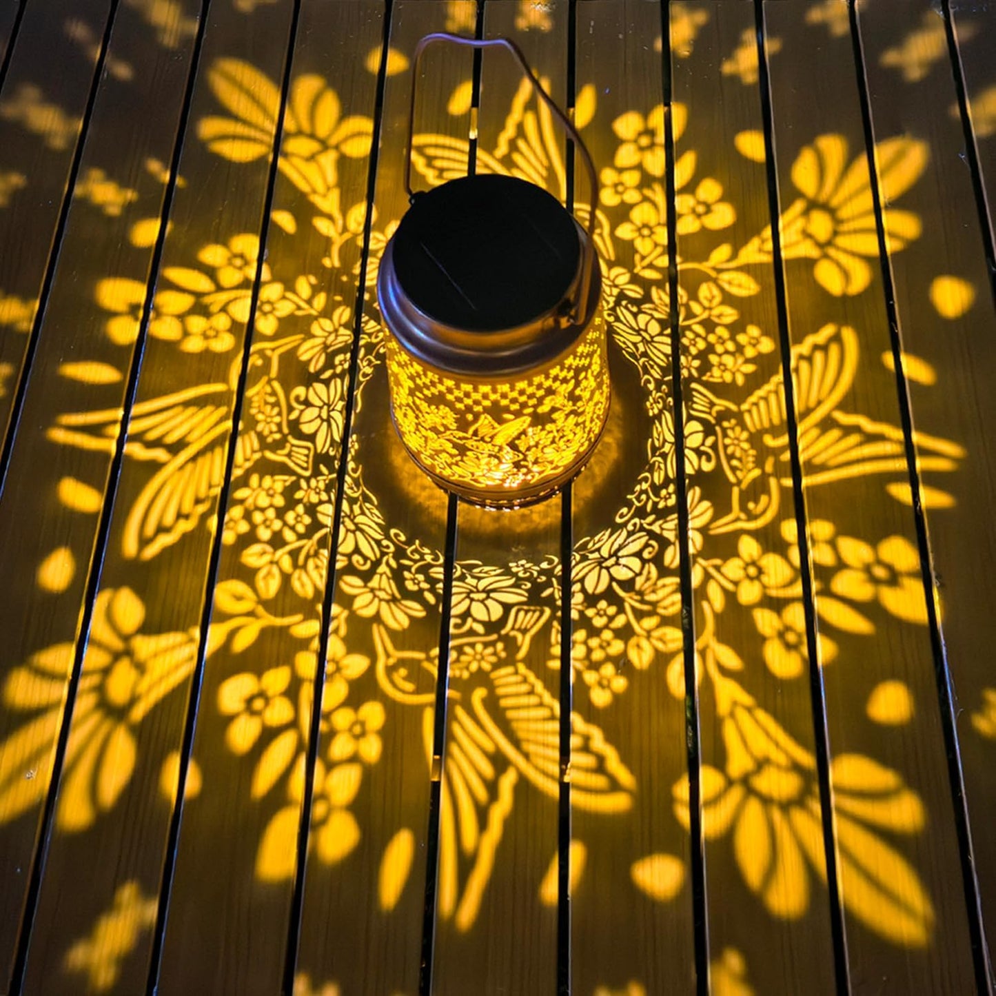 Solar Lanterns Outdoor Waterproof, Hummingbird Hanging Solar Lanterns Birthday Gifts for Women Mom Grandma, Garden Decor for Patio Yard Lawn Backyard Porch