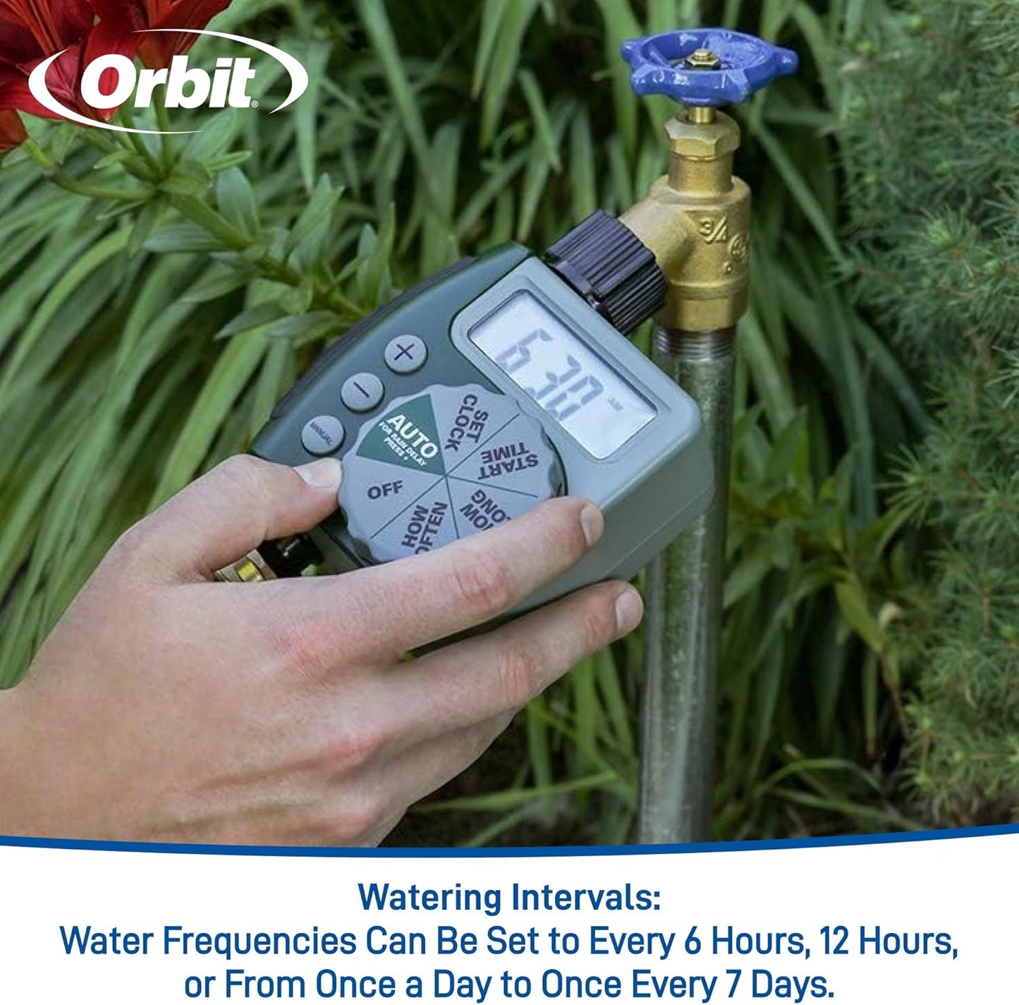 Orbit 62061Z 1-Outlet Programmable Digital Hose Watering timer