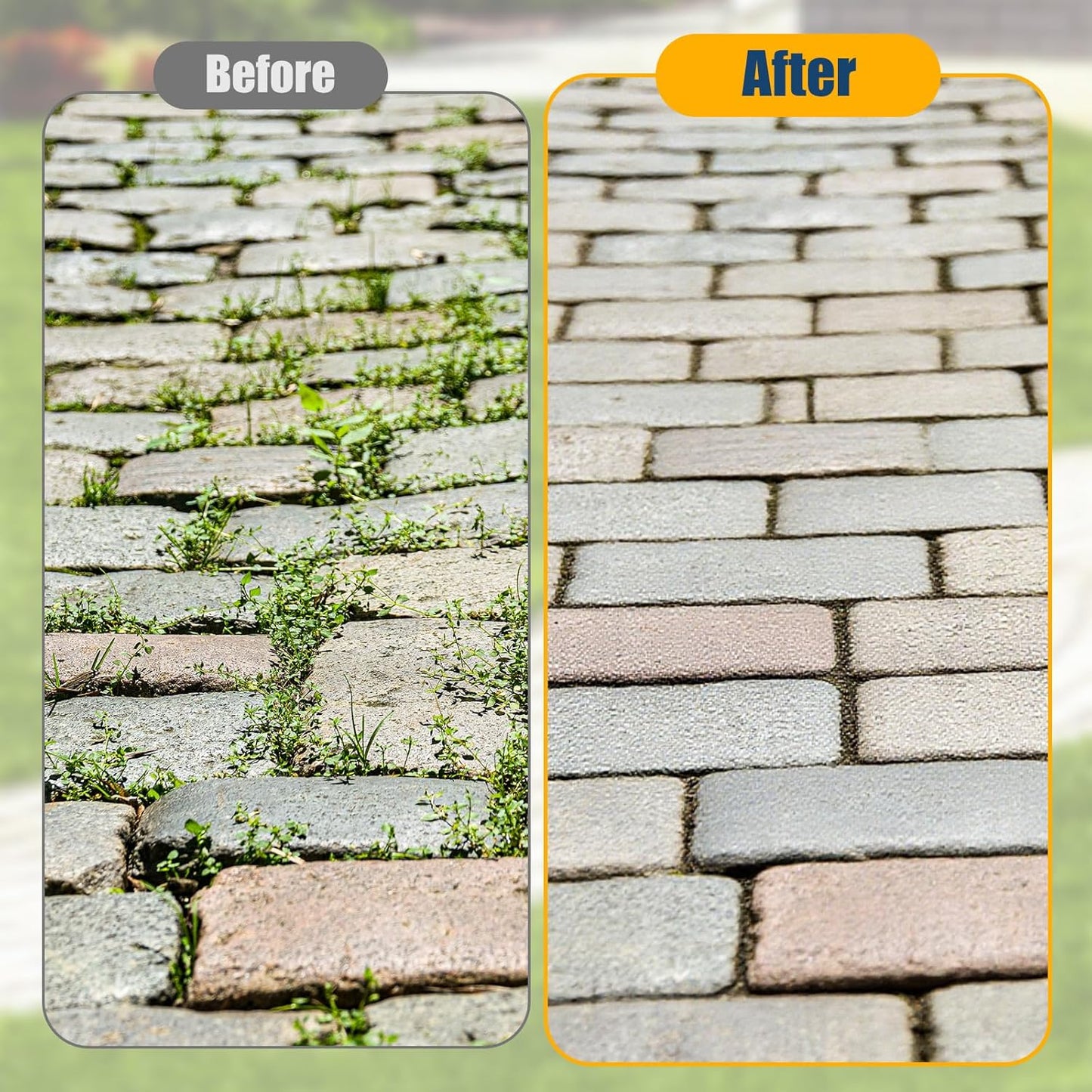 Weed Puller Tool | Adjustable Metal Handle (14.5"-43.5") (Upgraded Rustproof) | Multi-Functional Garden Hook for Pavement Gaps, Moss, Bushes | Commercial-Grade Yard Maintenance Equipment