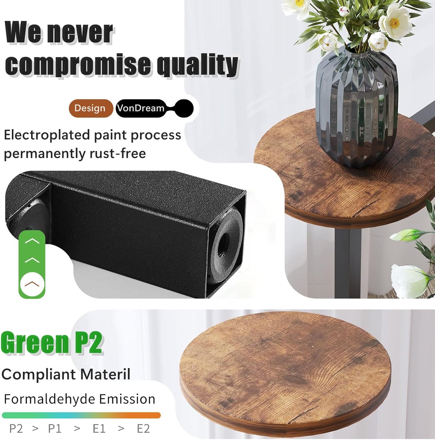 7 Tier Plant Stand Indoor, Tiered Plant Stands for Indoor Plants Multiple, Corner Flower Stand for Living Room, Multi-Layer Vintage Design Plant Shelf