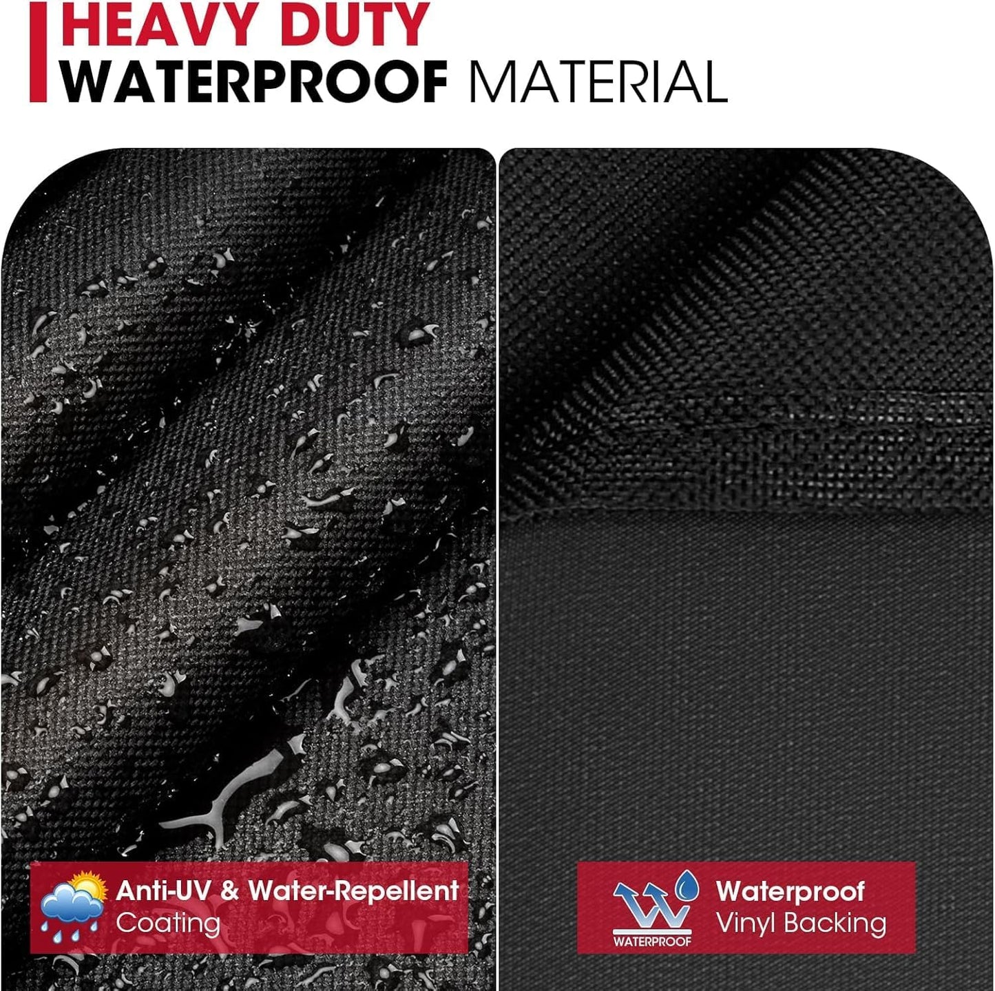 Unicook Outdoor Pizza Oven Cover Compatible with Ninja Woodfire Pizza Oven OO100 Series, Heavy Duty Waterproof Fade Resistant Dust Protector for Portable Tabletop Small BBQ Grills