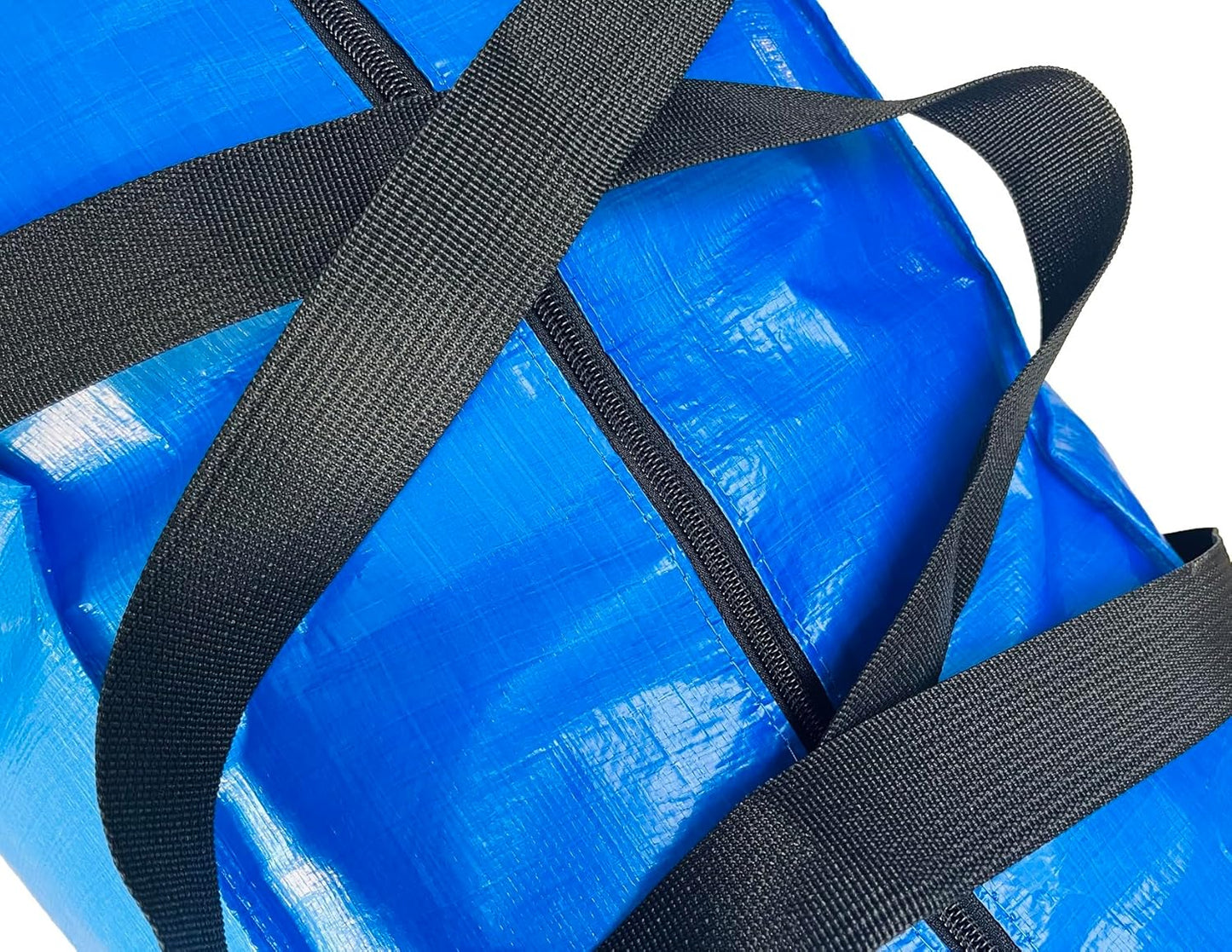 60 Gallon Extra Large Storage Bags Bins, Jumbo Moving Totes Storage Bags, Waterproof Foldable Big XXL Duffle Bag for Travel, 42x23x13.5inch