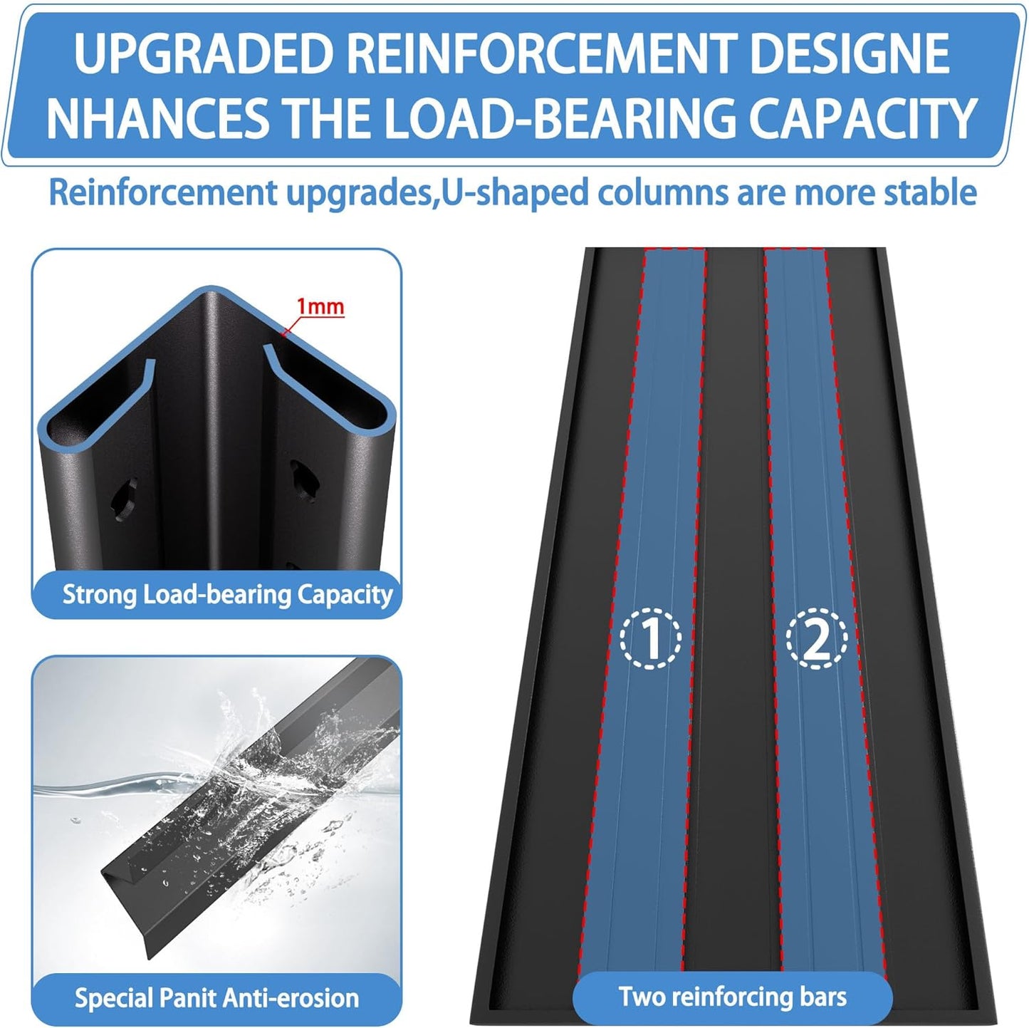 5-Tier Garage Shelving Heavy Duty, 3000 LBS Capacity Metal Storage Rack 76" H x 60" W x 24" D, Adjustable Shelves Unit for Garage, Warehouse, Basement, Pantry, Workshop.4 Pack