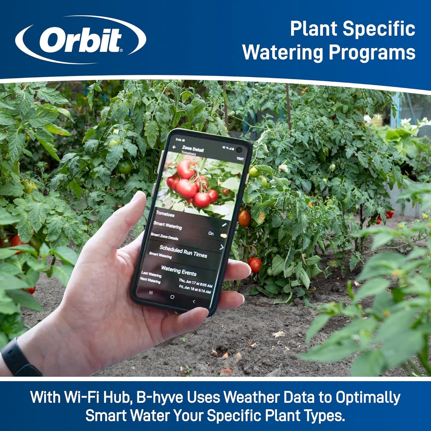 Orbit 24516 B-hyve XD 1-Port Smart Hose Watering Timer with Wi-Fi Hub