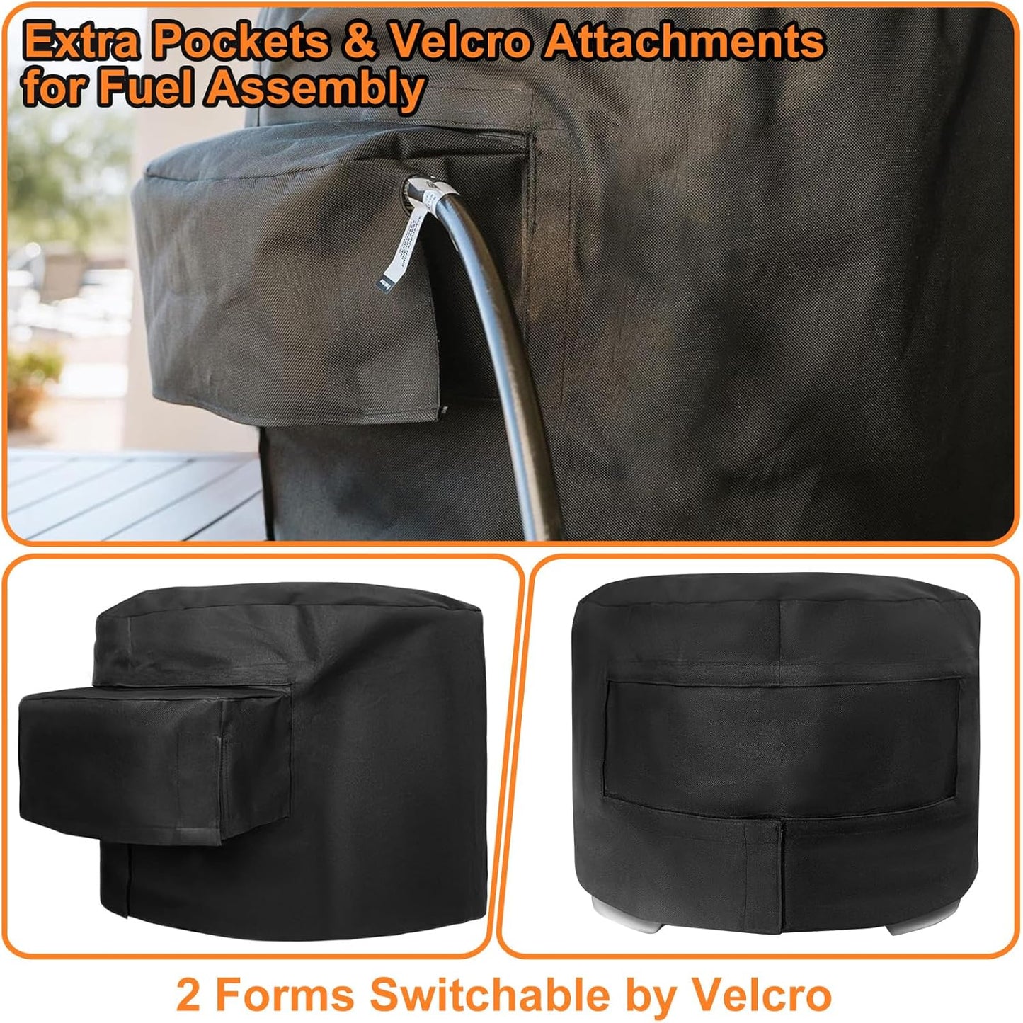 Pizza Oven Cover for Solo Stove Pi Pizza Oven, Solo Stove Pi Shelter, Waterproof Dustproof Pizza Oven Cover, Outdoor Oven Accessory