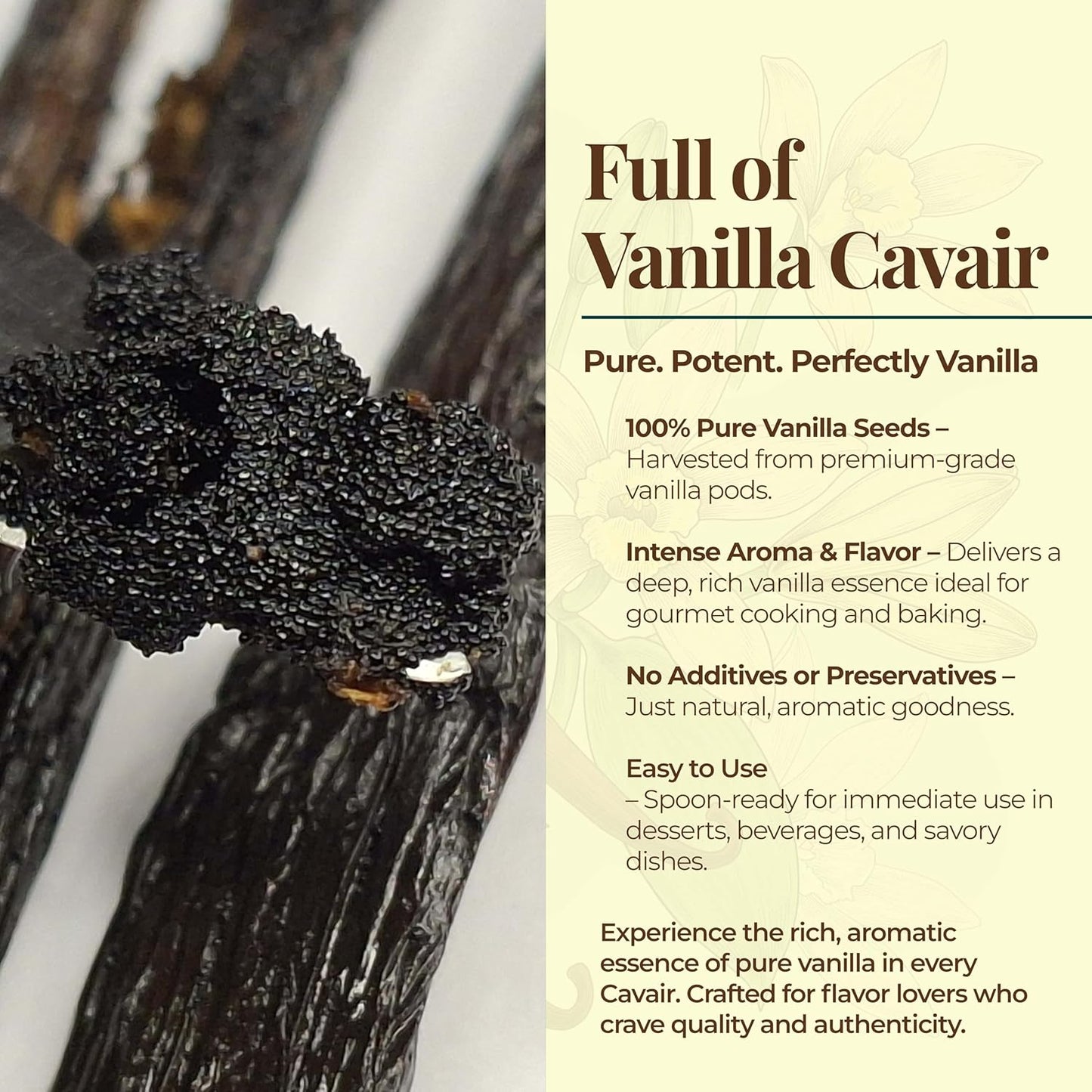 25 Whole Vanilla Beans Grade A + | Premium Vanilla Bean Pods for Making VanillaExtract | NON GMO | Perfect for Homemade Extract, Baking, Ice cream, Desserts |~6-8 Inches | NYVanilla.