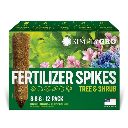 Tree & Shrub Fertilizer Spikes (12 Spikes - 3.0 Lbs)