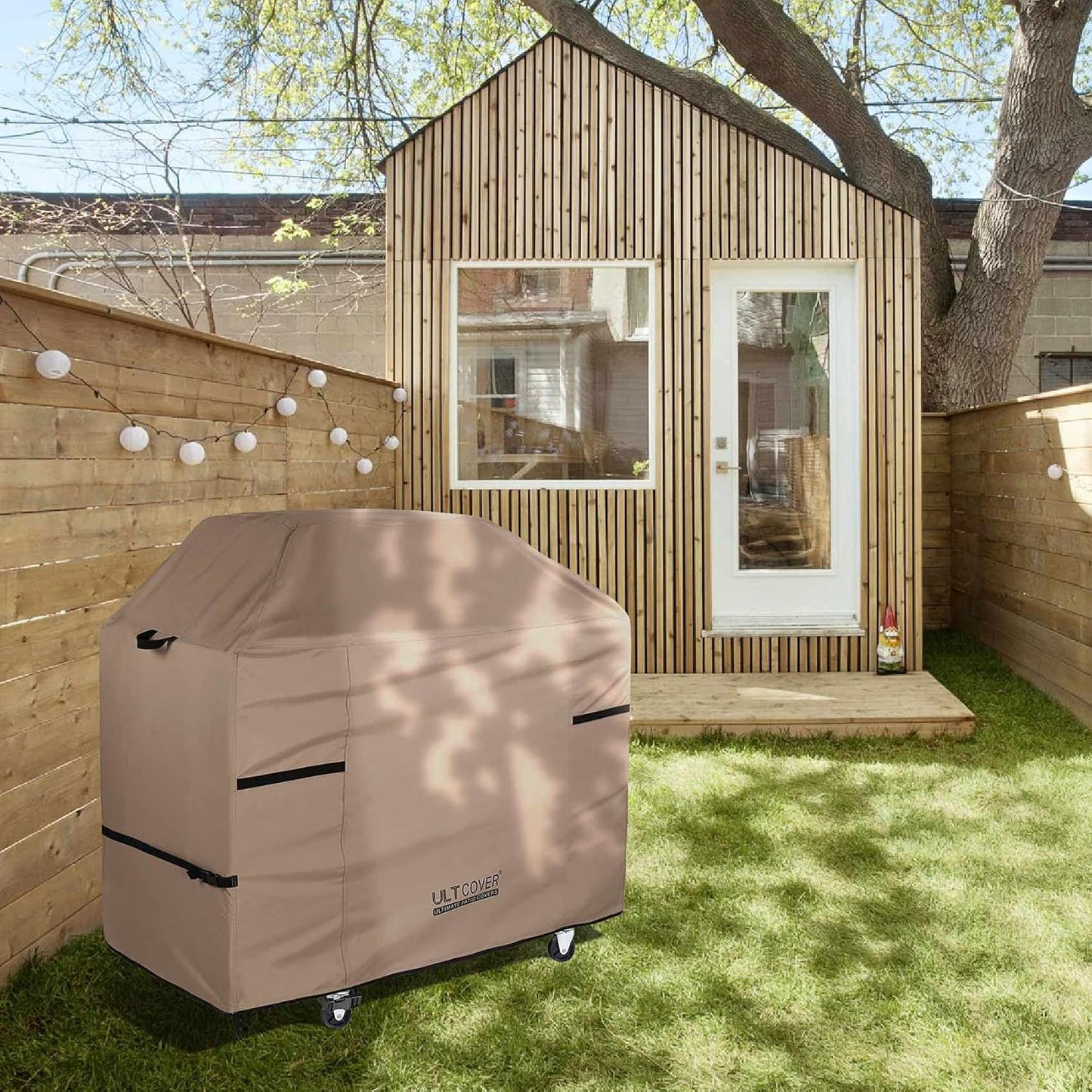 ULTCOVER Waterproof Grill Cover 52 inch, Heavy Duty BBQ Cover for 2-4 Burners Outdoor Gas Barbecue Grill