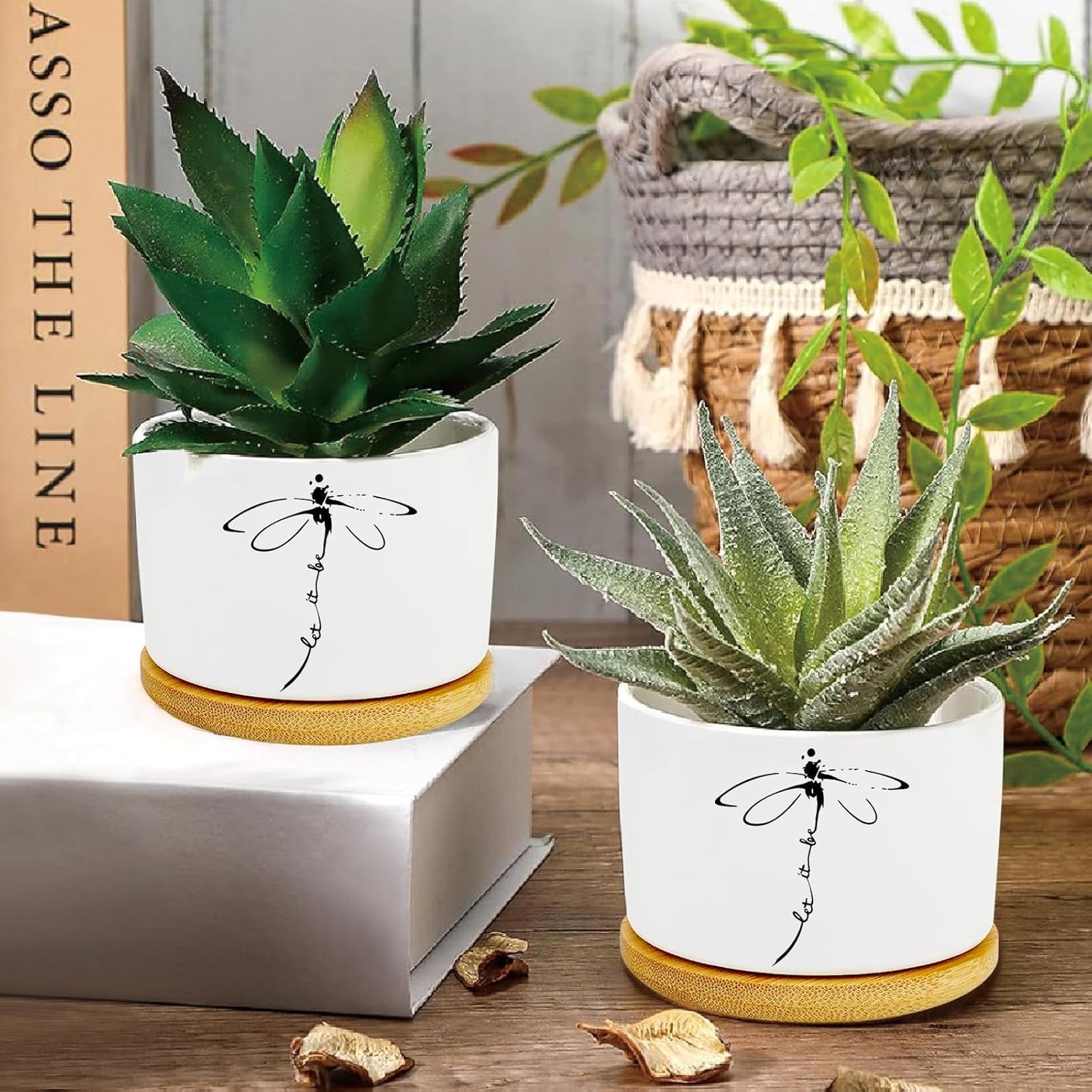 Window Garden Dragonfly Planter Pots,Dragonfly Gifts for Women/Men/Housewarming/Wedding/Festival Birthday Gifts Planter Pots,Outdoors/Indoors,Window Decor,Garden Decor,Yard Decor,Home Decor,Office