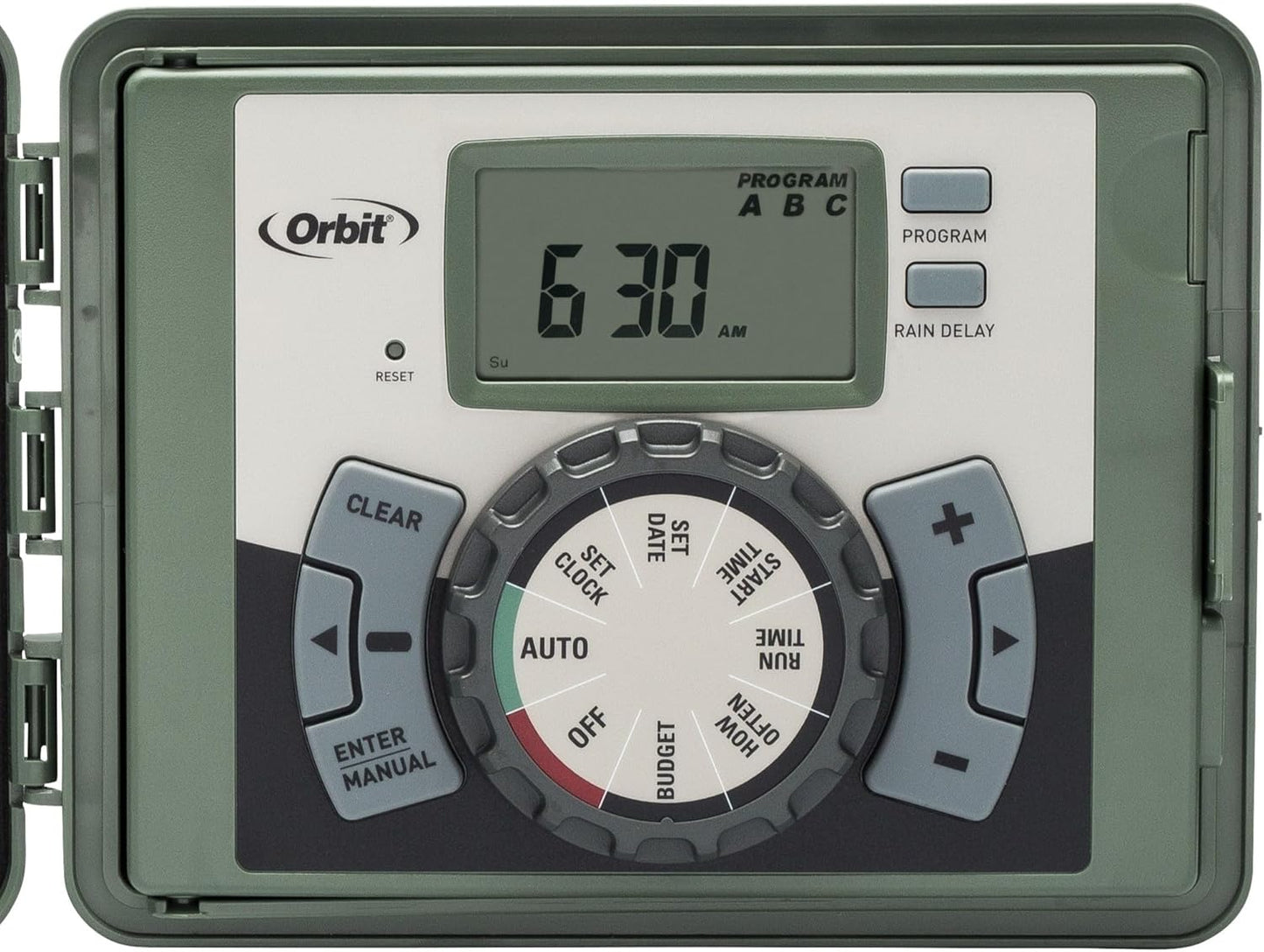 Orbit 57899 9-Station Outdoor Swing Panel Sprinkler System Timer