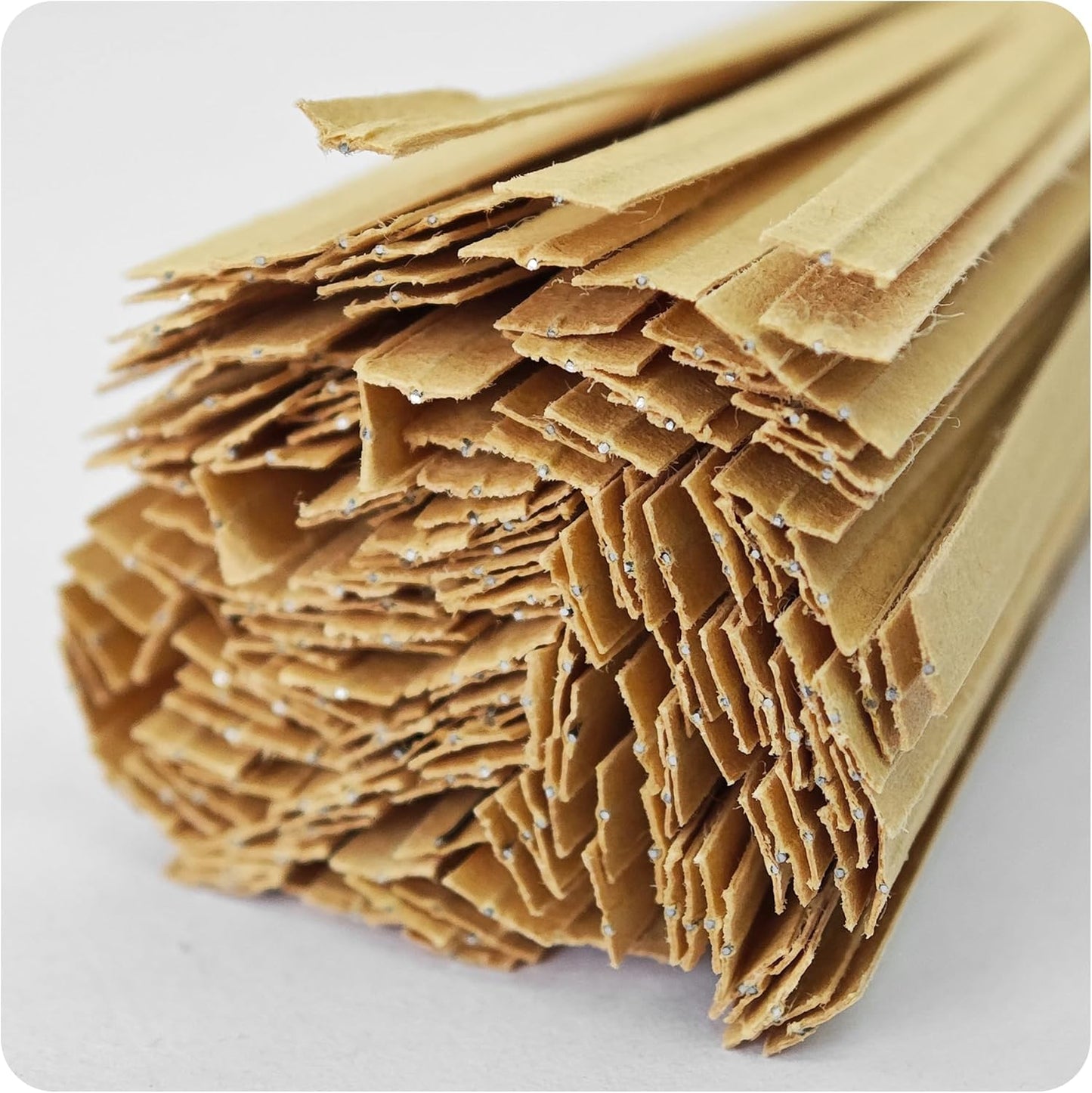 200PCS 4 Inch Kraft Paper Twist Ties, Reusable Cable Ties for Tying Bread, Plant Support, Bread Packaging, Candy Bags and Craft Projects (Brown)