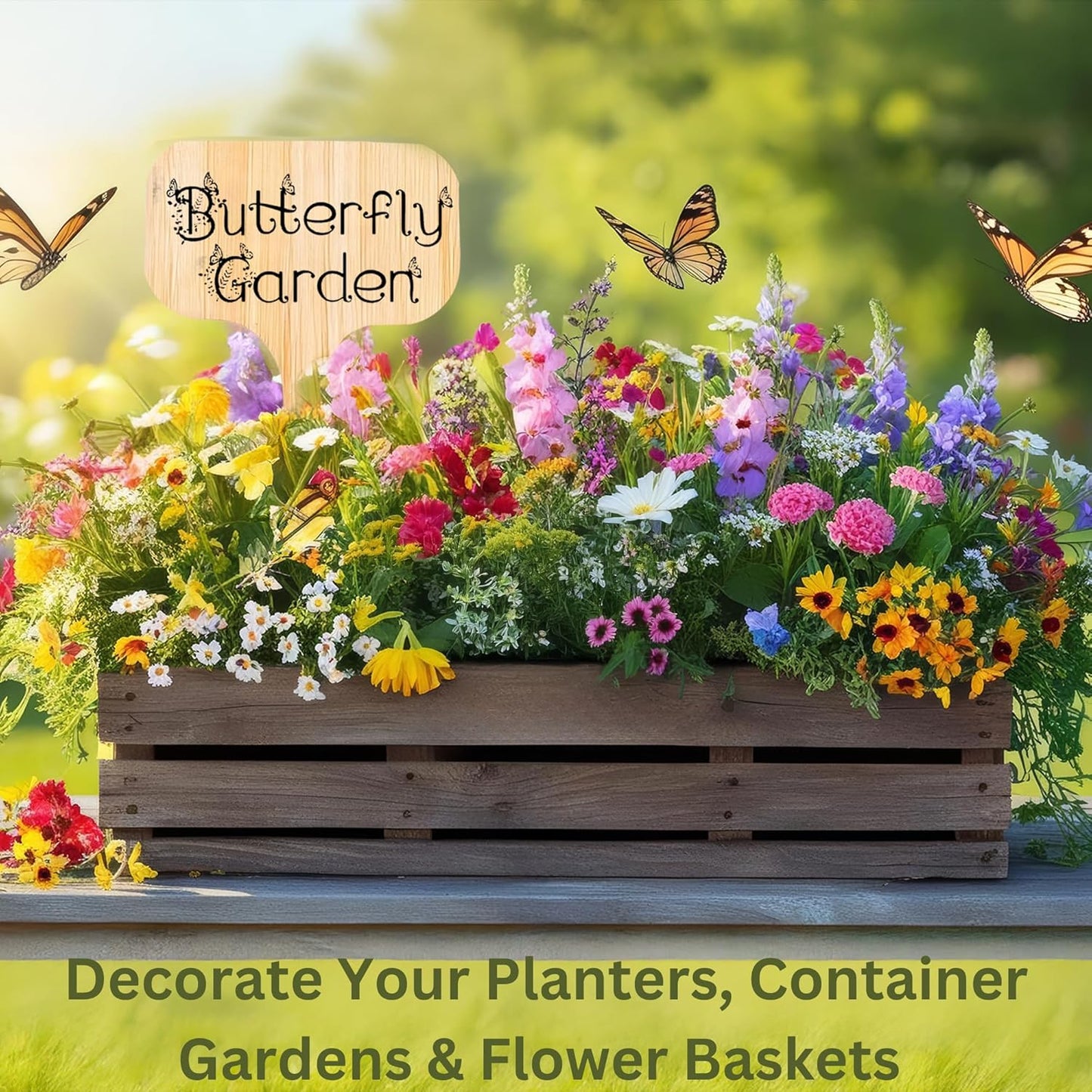 25 Pack 12" Extra Tall Plant Labels Large Garden Markers Plant Name Tags for Flowers, Herbs, Vegatables, Seeds, Bulbs Easy to See Larger Writing Area with Full Size Marker