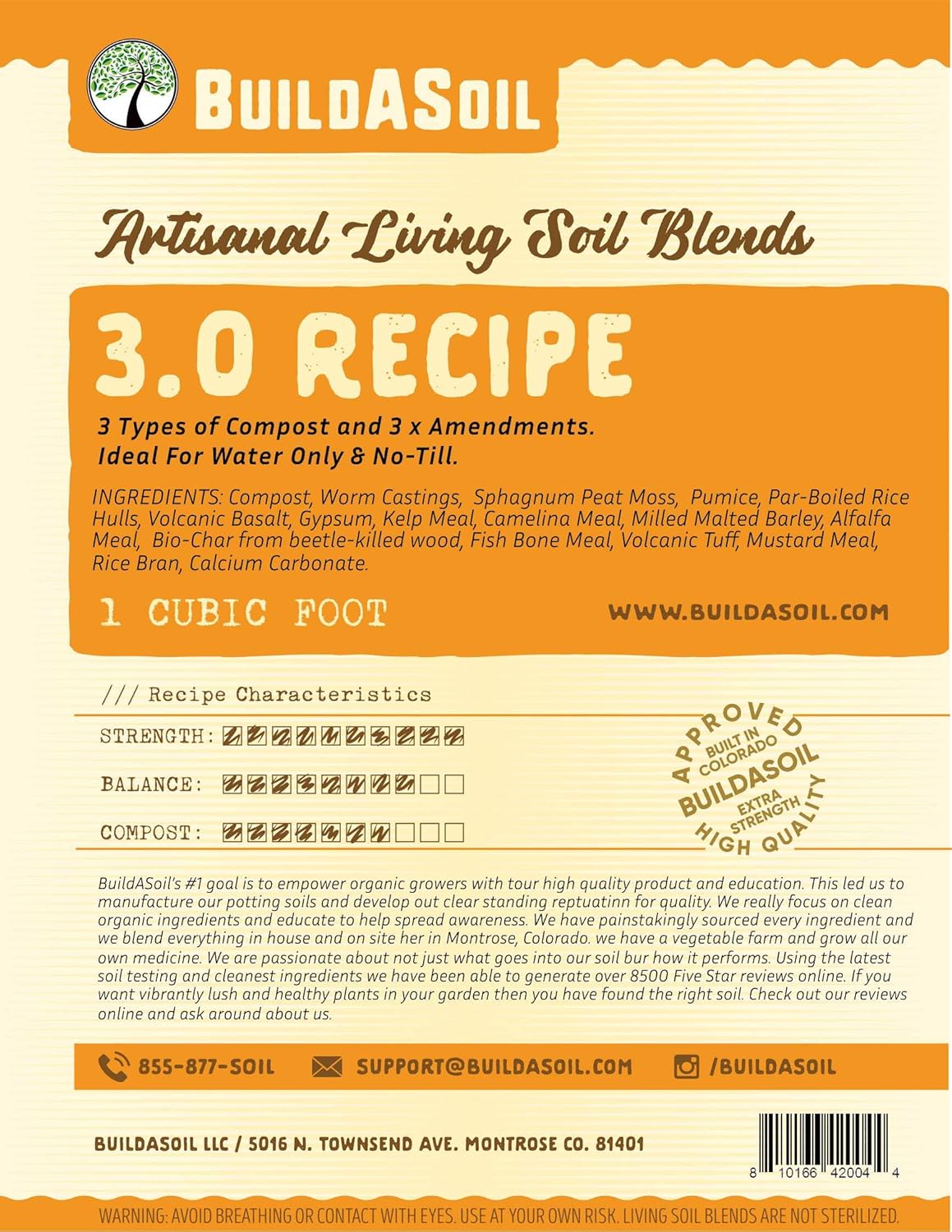 BuildASoil Potting Soil Recipe 3.0