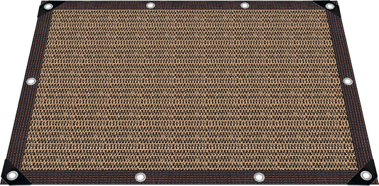 3x16FT 80% Shade Cloth Sun Shade Net with Grommets Sunblock Net Mesh Tarp for Garden,Plants Cover,Greenhouse and Patio