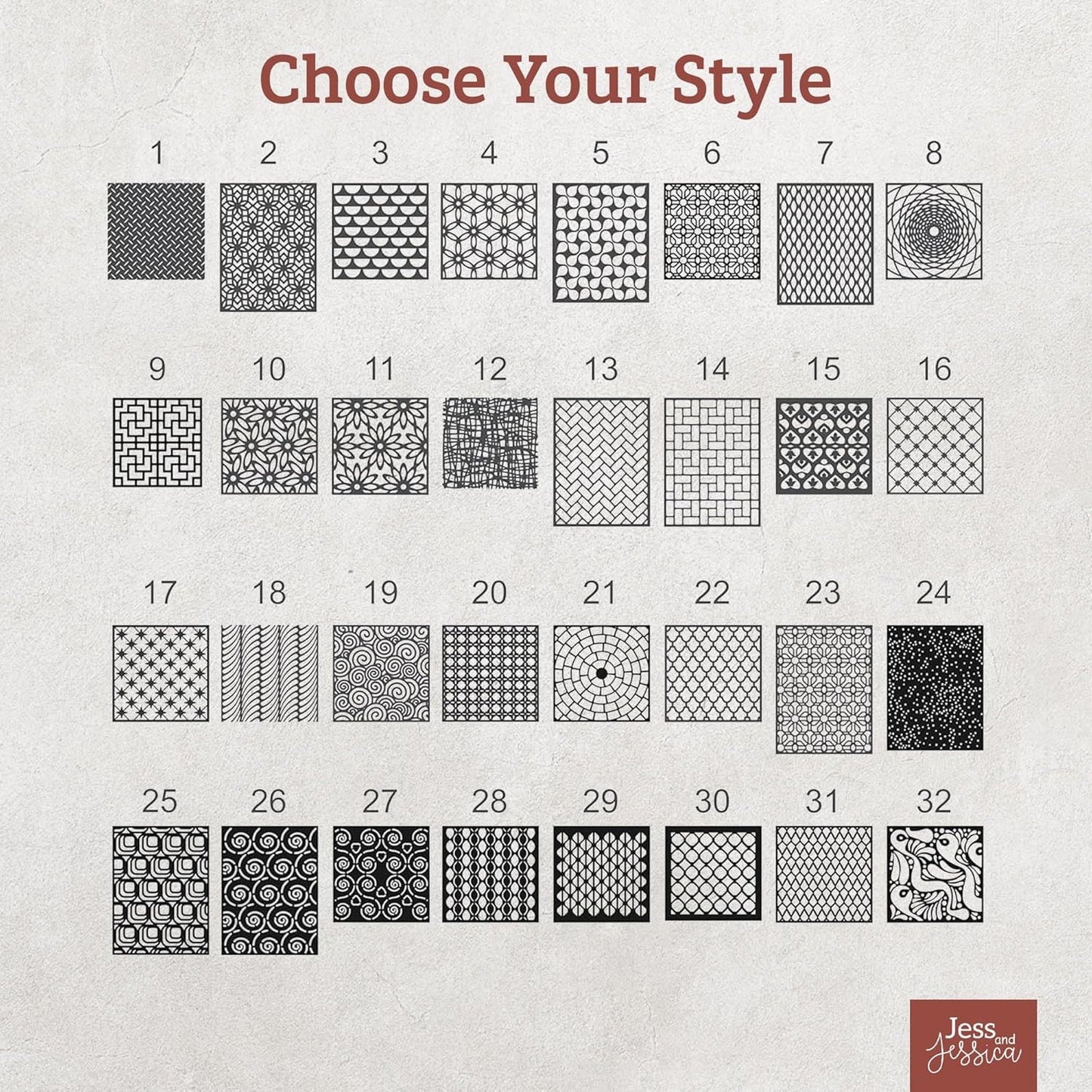 Lattice Panel with an Aztec Decorative Design MDF Home & Yard Décor - Wall Panel - Privacy Screen - Trellis - Indoor and Outdoor Use