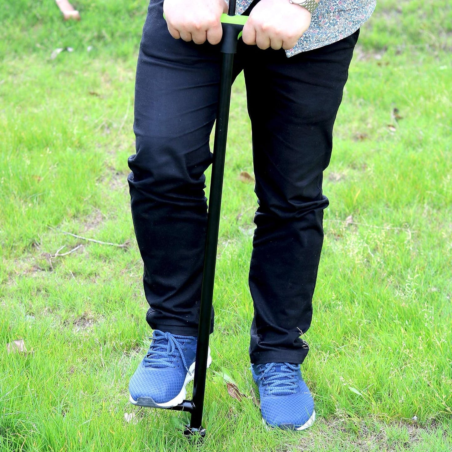 FLORA GUARD Weed Puller, 40" Stand Up Weeder Hand Tool, Long Handle Garden Weeding Tool with 4 Claws, Weed Remover for Lawn, Yard, Garden, Dandelion Picker,Weeder Tool