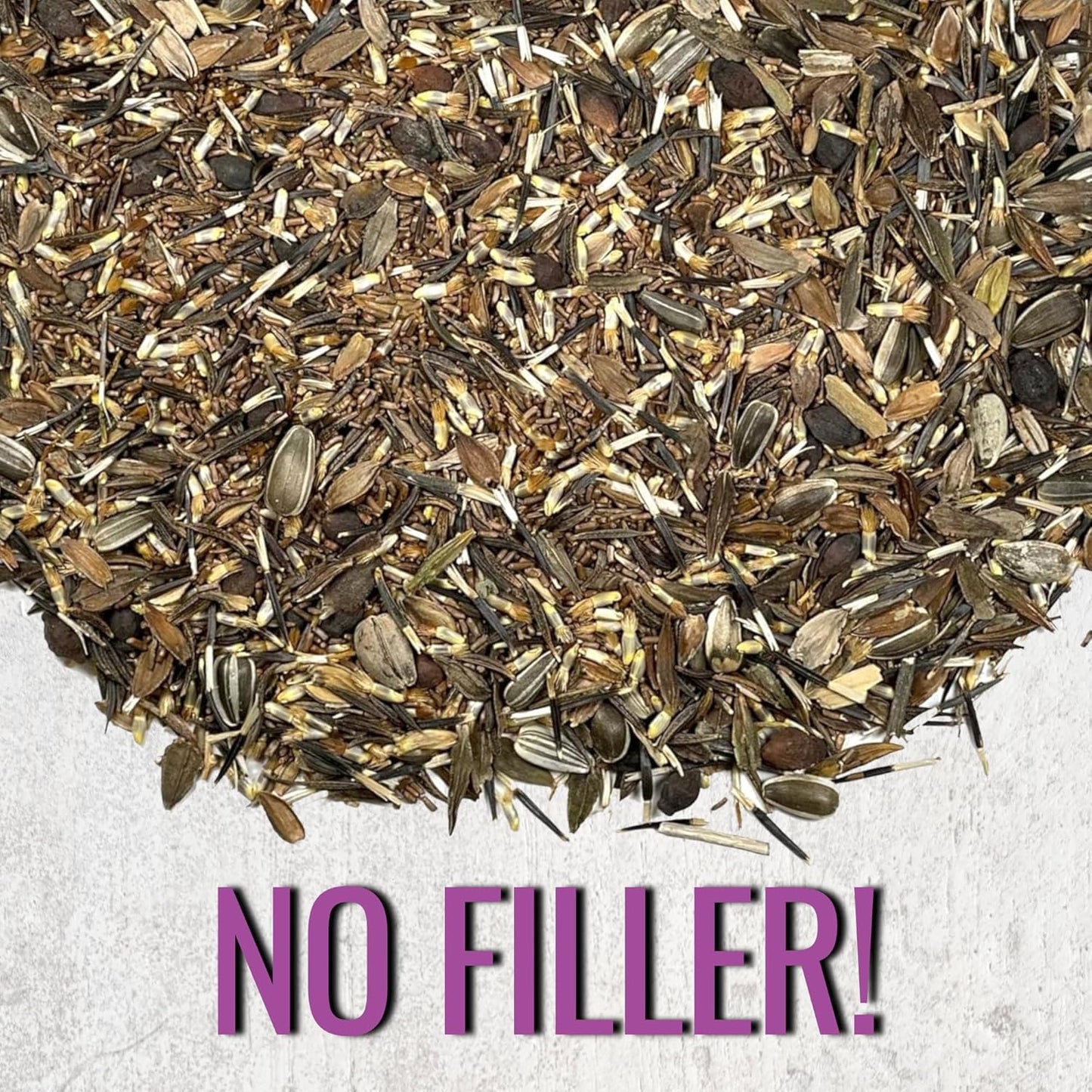 Seed Needs Garden Flower Seeds Large Blooms Mix Hummingbird and Butterfly | 2 Packs (1 Ounce Each) No Filler 7 Varieties Open Pollinated | Resealable Package Live Wild Flower Seed | Bulk