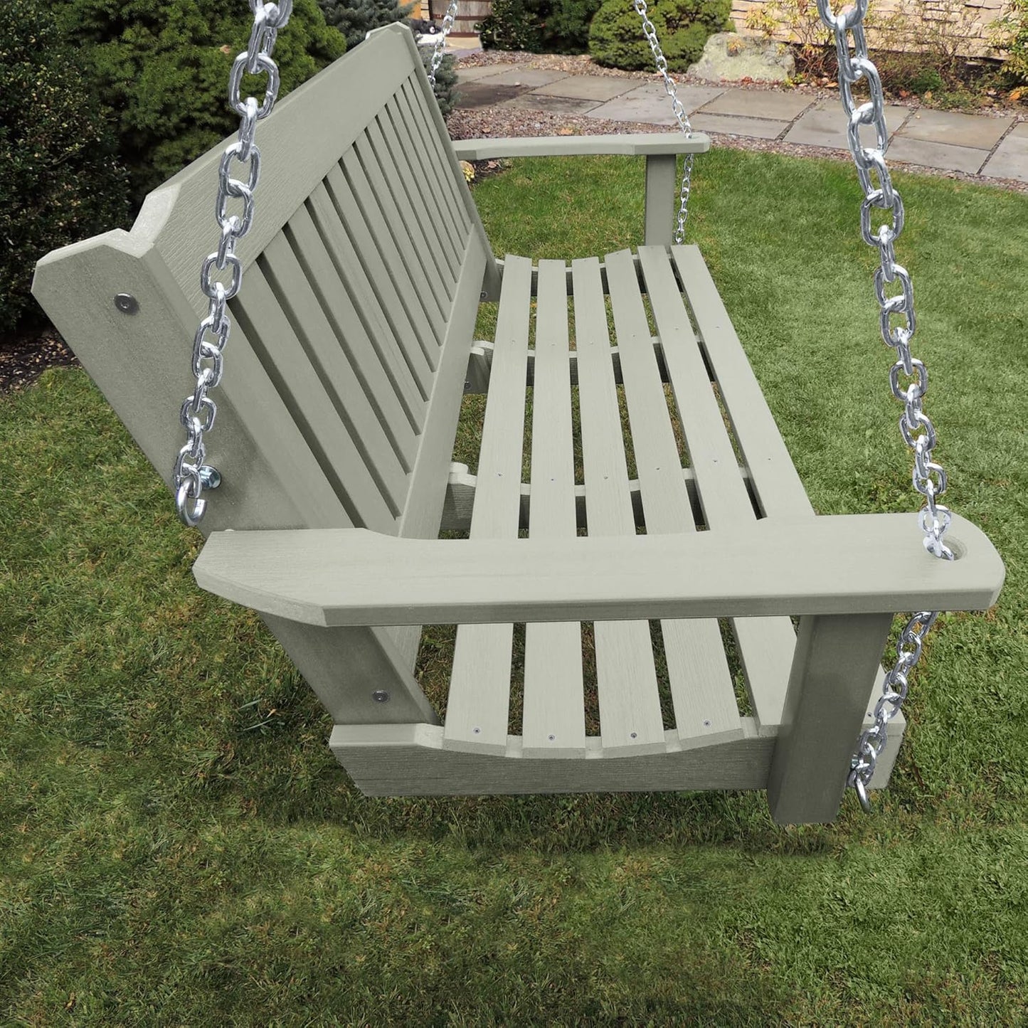 highwood Lehigh Porch Swing, 5 Feet, Eucalyptus