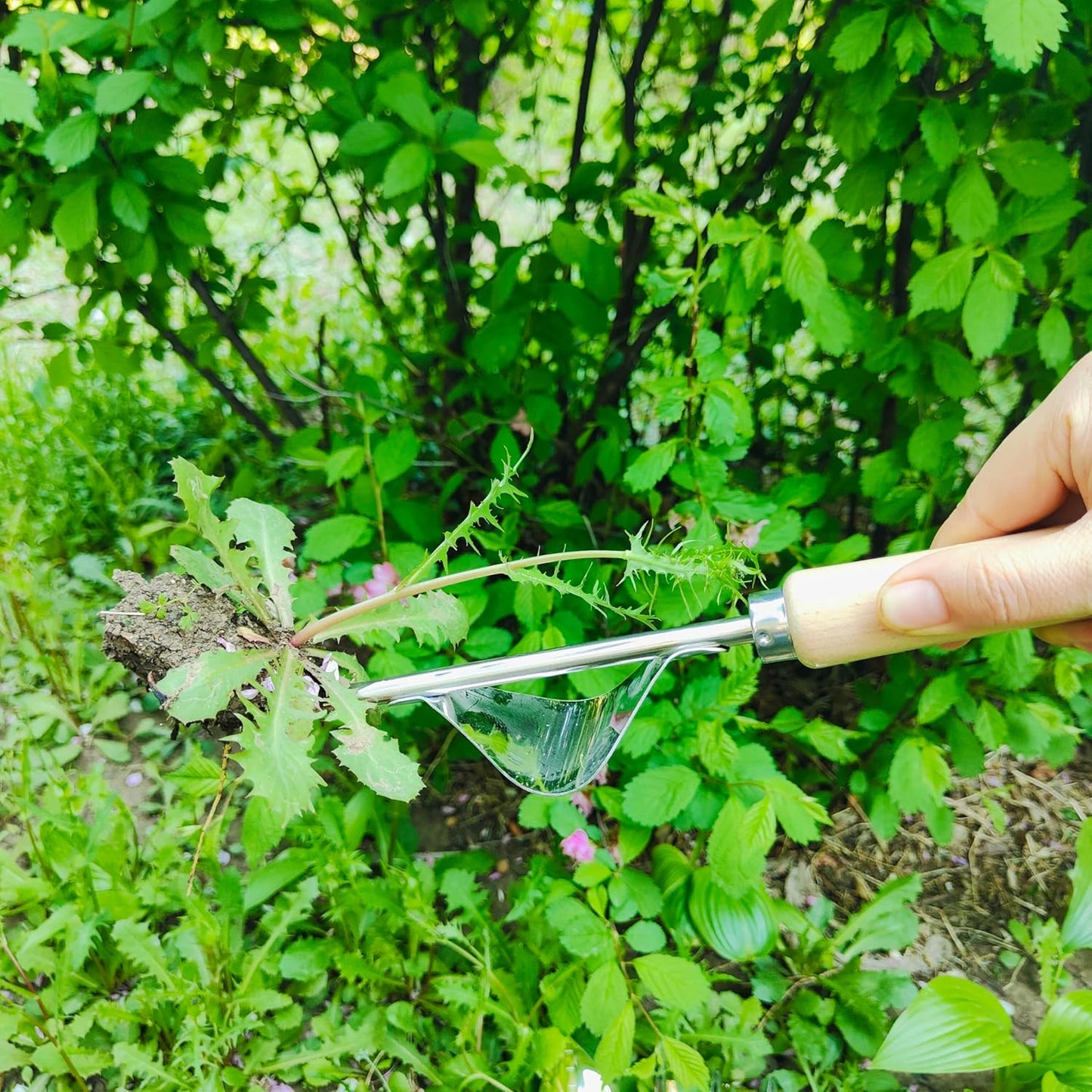 Gardening Tool, Includes Trowels, Rakes, Weeding Tool, and Hand Fork for Digging, Planting, Weeding for(5pcs Garden Tool 02)