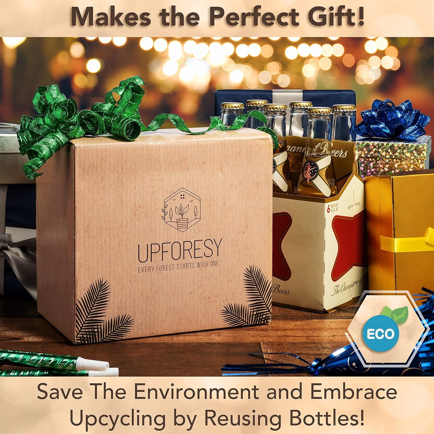 6 Pack Terracotta Watering Spikes for Indoor and Outdoor Plants - Simple and Easy Setup - Keep Plants Happy and Watered While You are Away